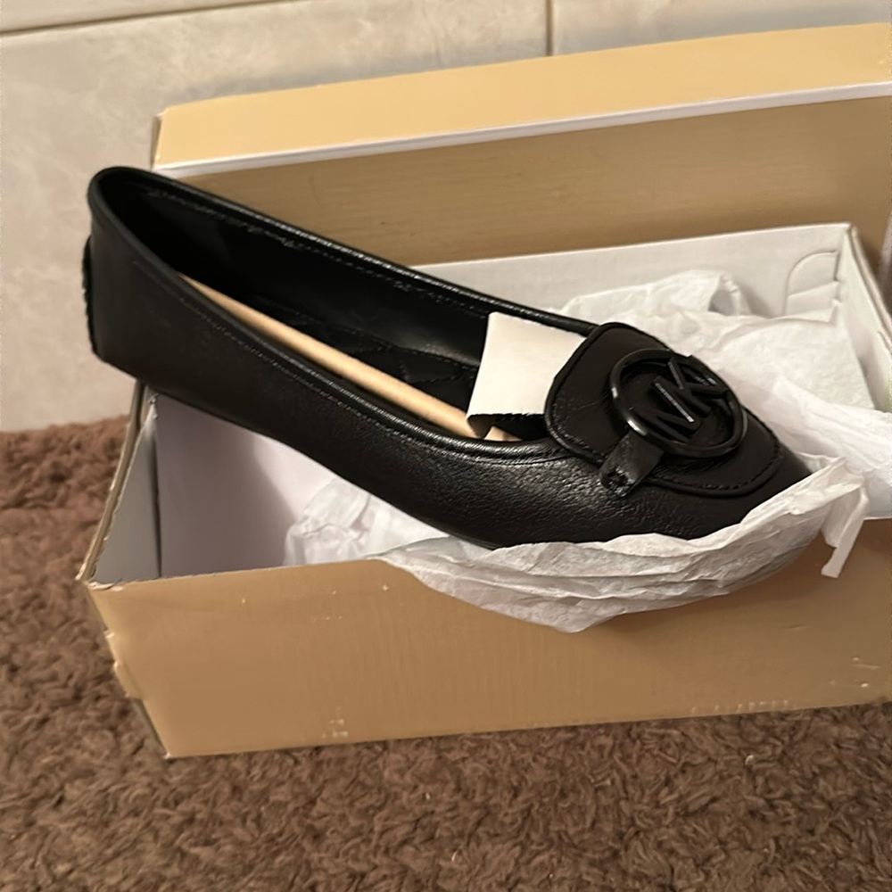 Michael Kors Black Flats NWT 6.5